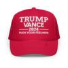 Trump Vance Trucker Hat, Trump Vance Hat, Trump Vance 2024 Hat, Red Trump Trucker Hat, Trump Hat, Fuck Your Feelings Trucker Hat, Red Hat4